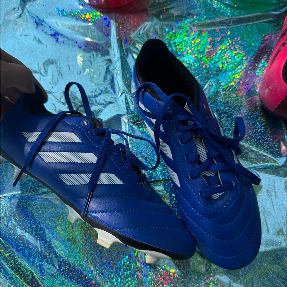 Adidas Royal Blue Athletic Shoes